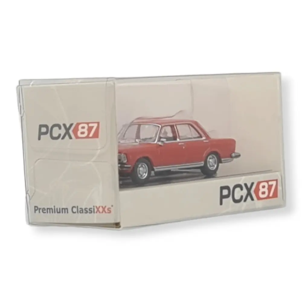 Véhicule Fiat 130 1969 - Rouge - PCX87 0636 - HO : 1/87 - - 3