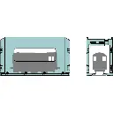 Boite de transport à monter - PECO PT60 - N 1/160 - HO / HOm / HOe 1/87 - OO 1/76 - 4