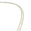 Rail flexible Peco SL106F traverses béton bibloc - 914 mm - HO : 1/87 - Code 75 - 3