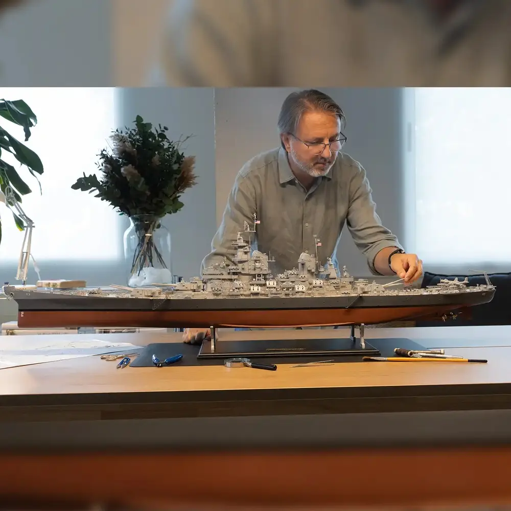 Maquette de bateau USS Missouri (BB-63) - Occre 16002 - 1/200 - 12