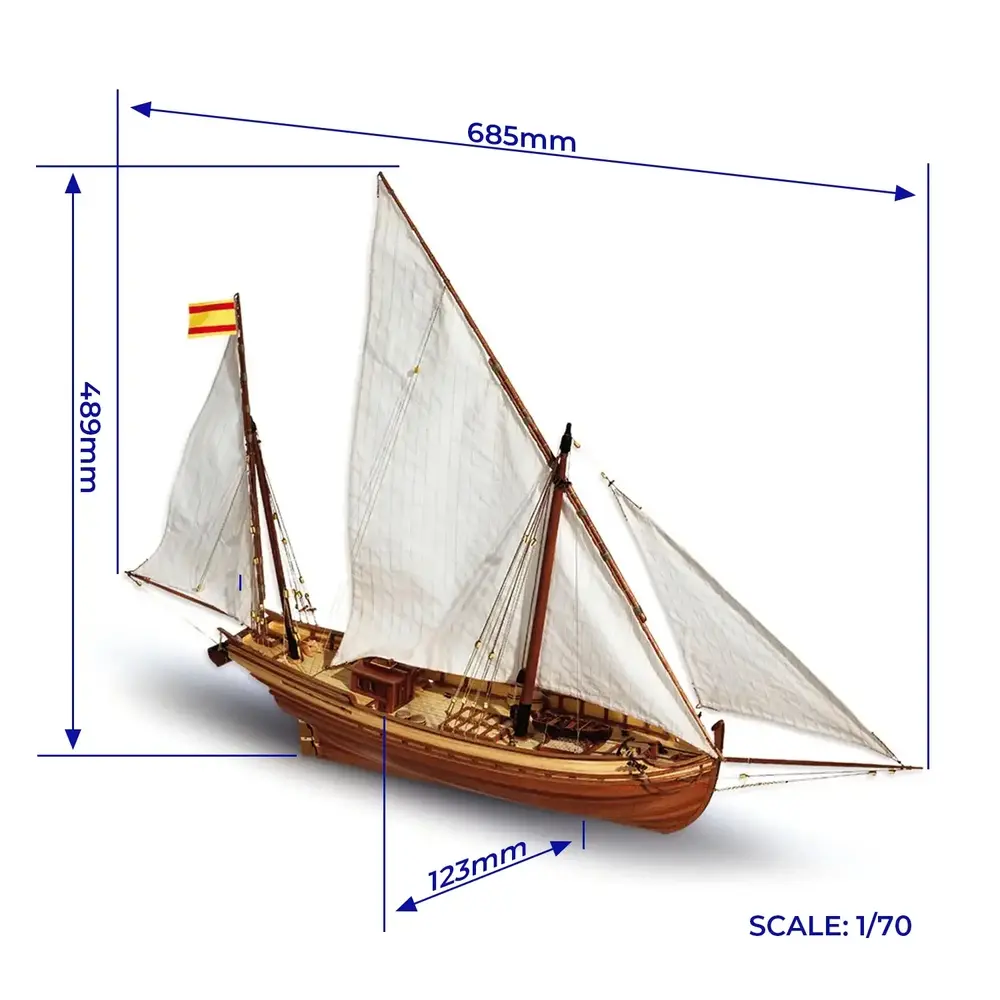 Bateau San Juan - Occre 12001 - 1/70 - 2