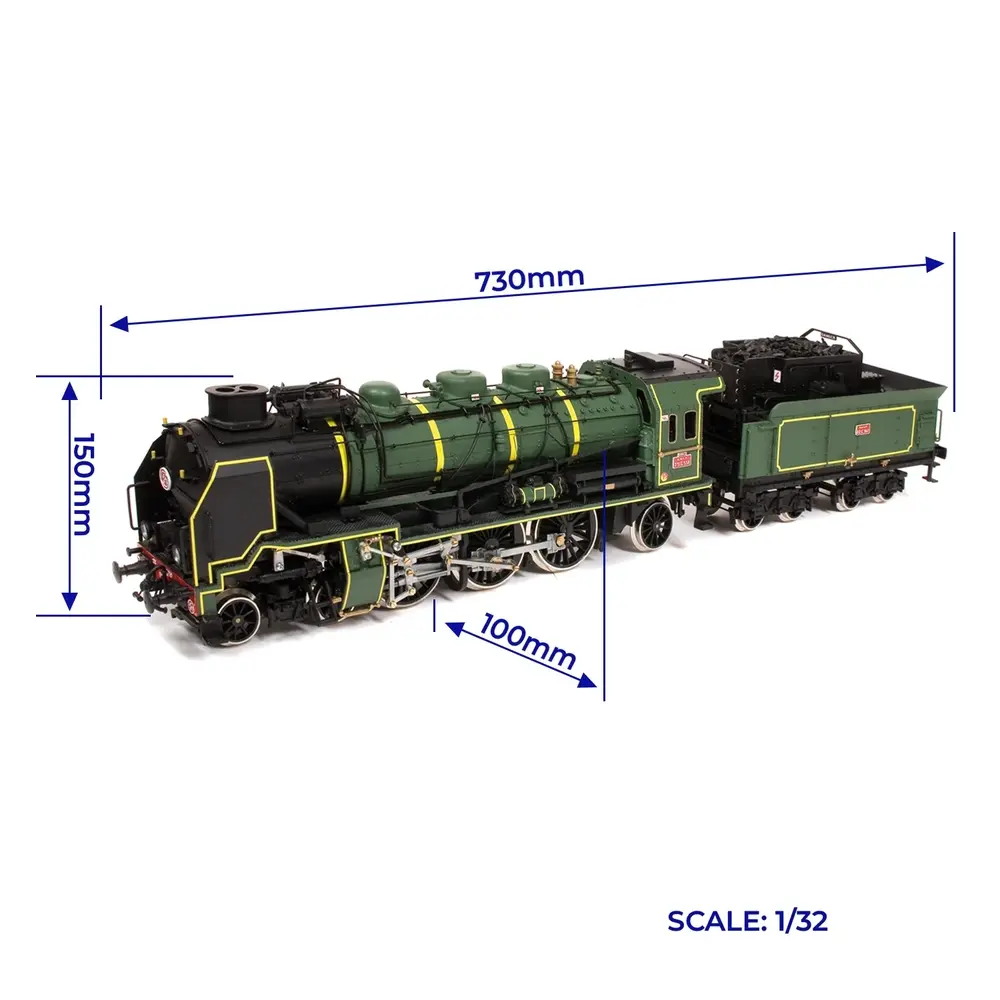 Locomotive Pacific 231 - Occre 54003 - 1/32 / G-45 - 2