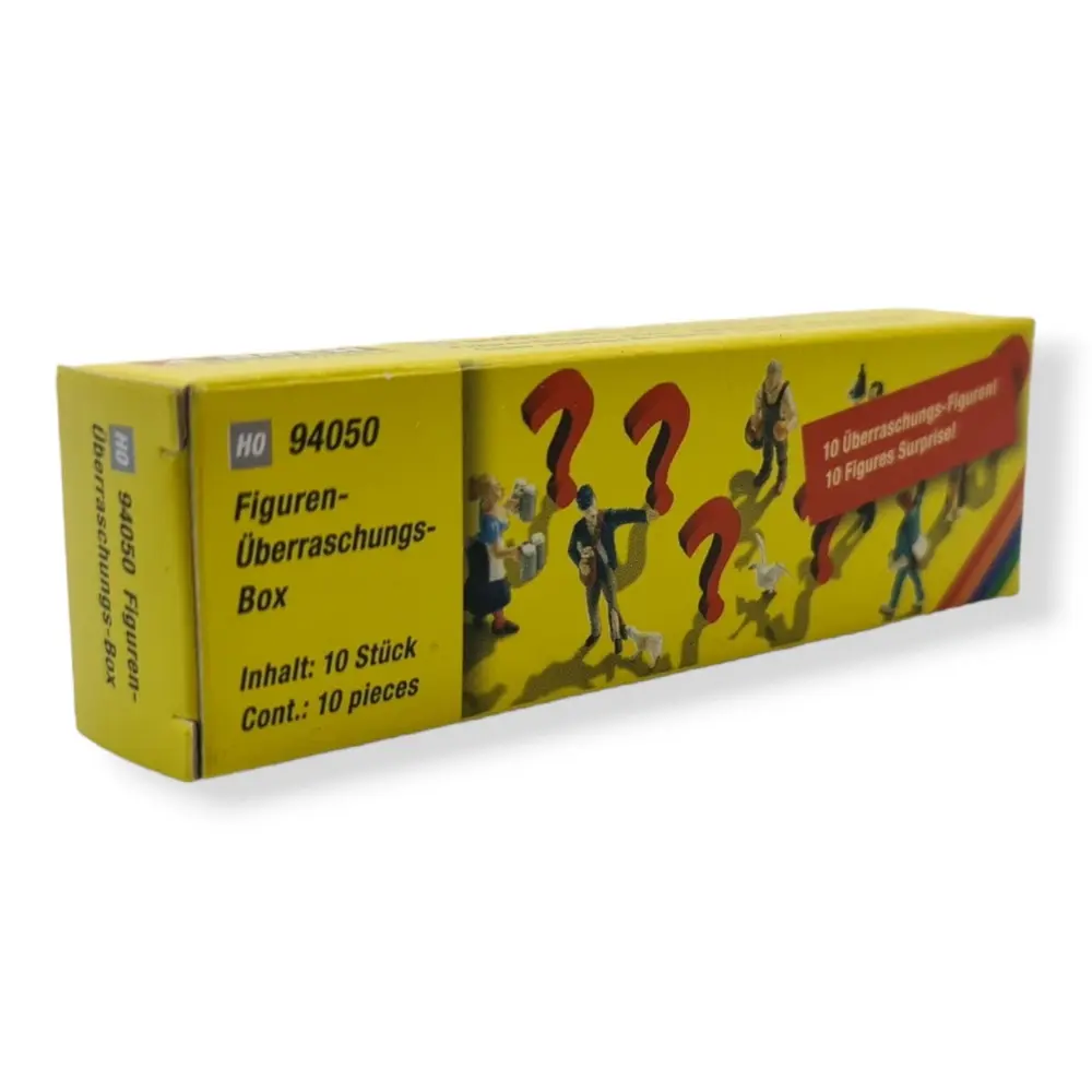 Boîte Surprise ! 10 Figurines édition unique et limitée ! NOCH 94050 | HO 1/87 - 2