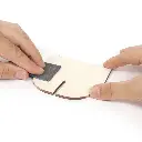 Pack de papier de verre (P-80 + P-150 + P220) + éponge de ponçage - Occre 19156 - 7