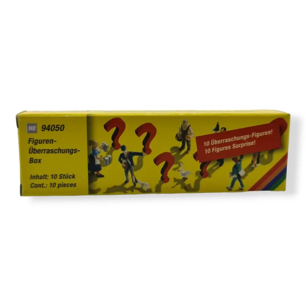 Boîte Surprise ! 10 Figurines édition unique et limitée ! NOCH 94050 | HO 1/87 - 3