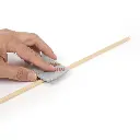 Pack de papier de verre (P-80 + P-150 + P220) + éponge de ponçage - Occre 19156 - 9