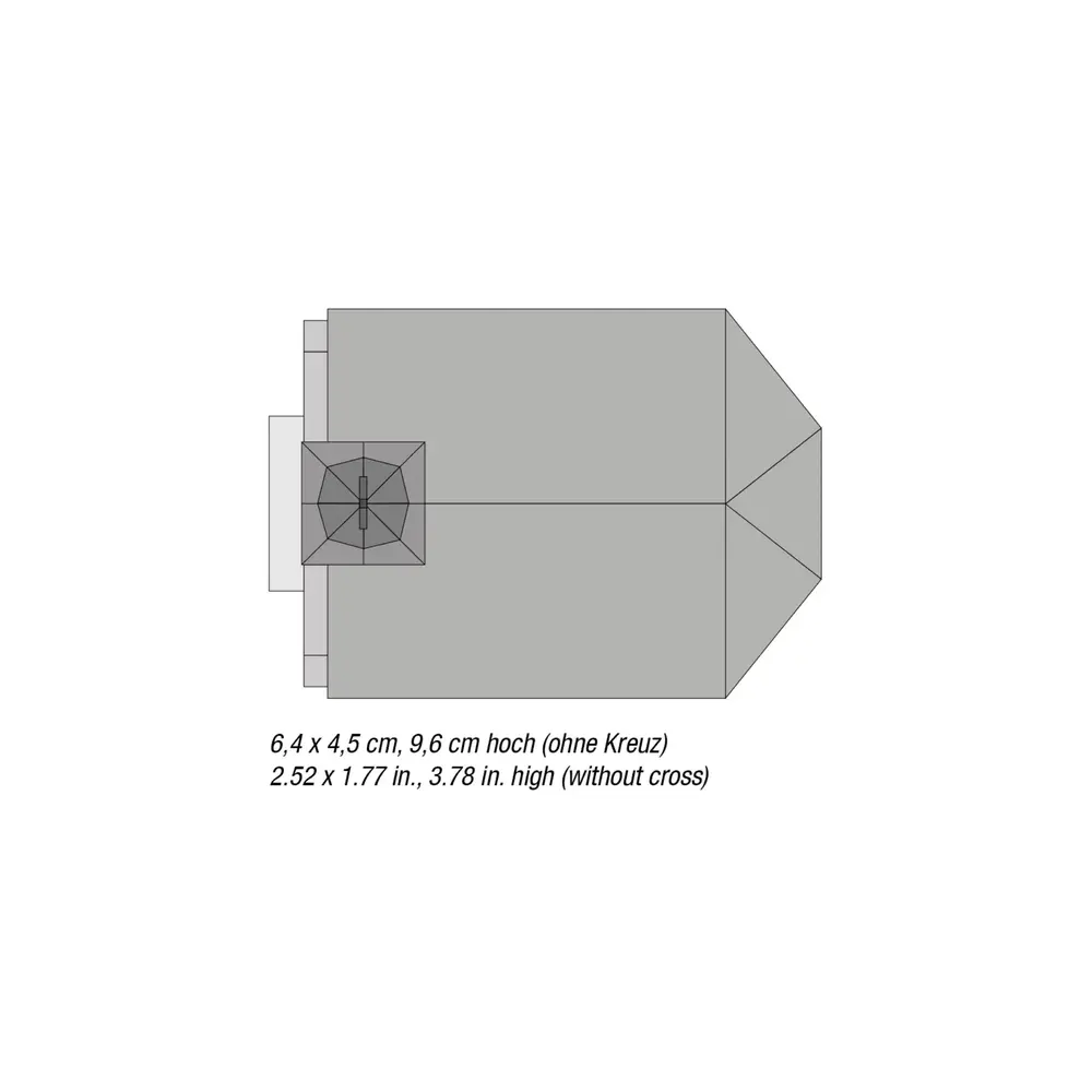 Chapelle « Saint-Jean Népomucène » - Noch 66903 - HO 1/87 - 3