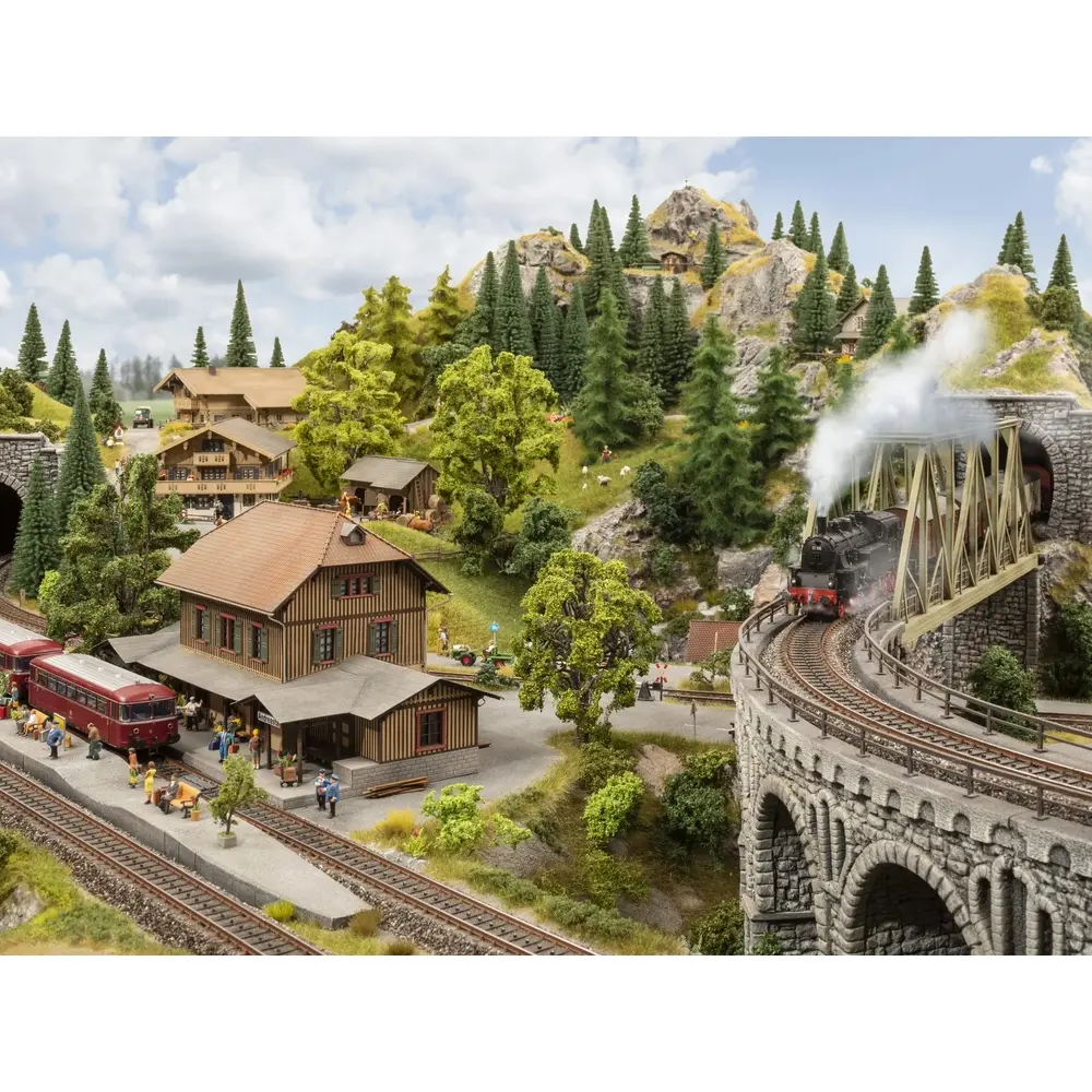 Kit de réseau ferroviaire Easy-Track « Andreastal » - Noch 53605 - HO 1/87 - 5