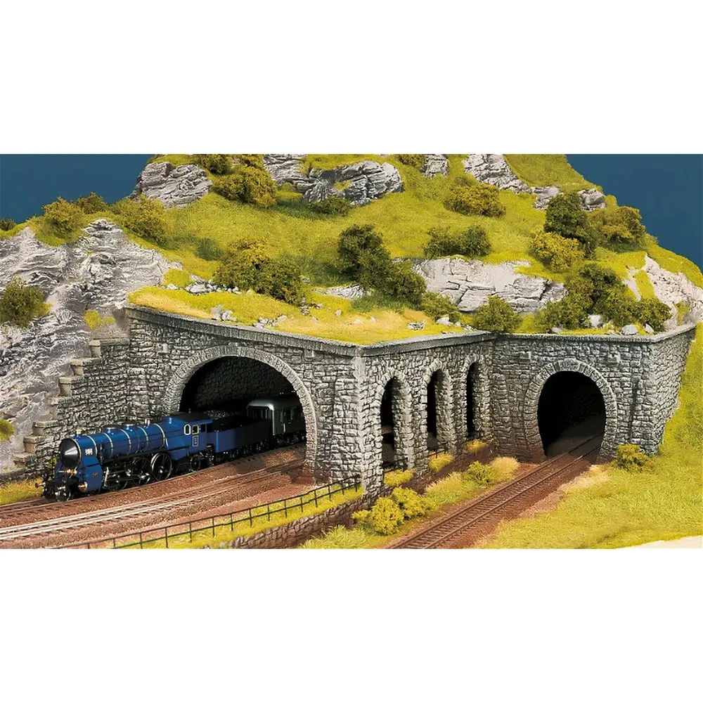 Arcades en pierres - Noch 58260 - HO 1/87 - 27x10 cm - 3