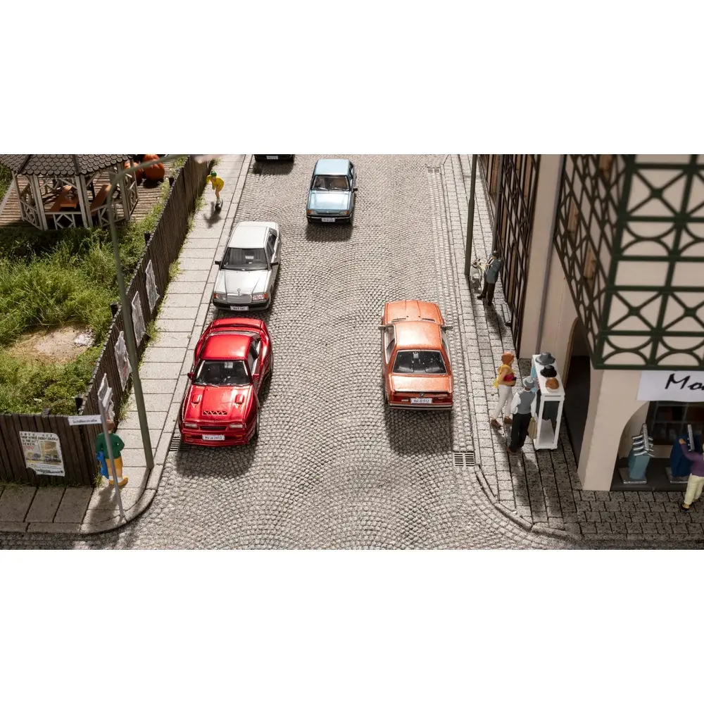 Chaussée structurée dalles de béton - Noch 60340 - HO 1/87 - 4