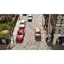 Chaussée structurée dalles de béton - Noch 60340 - HO 1/87 - 4