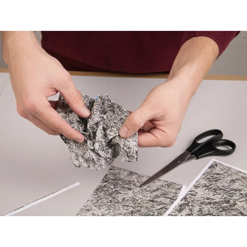 Feuille de rocher à froisser - Noch 60303 - 450 x 255 mm - 4