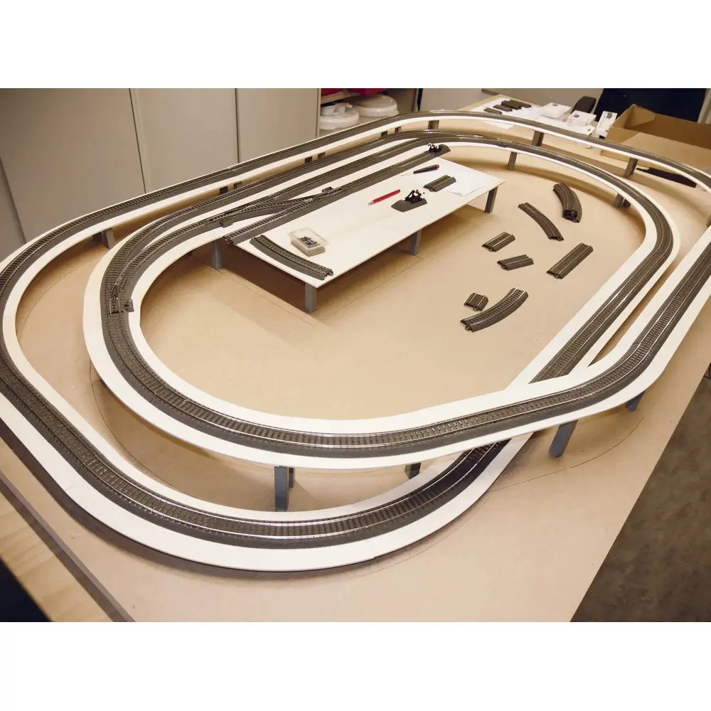 Kit de tracé ferroviaire Easy TRACK « Karlsberg » - Noch 53600 - HO 1/87 - 9