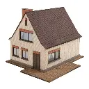 Petite maison de lotissement miniature NOCH 63604 - HO 1/87 - N 1/160 - 2