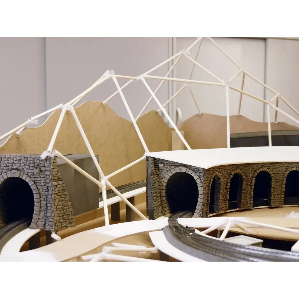 Kit de tracé ferroviaire Easy TRACK « Karlsberg » - Noch 53600 - HO 1/87 - 12