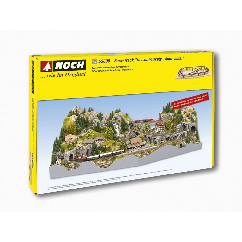 Kit de réseau ferroviaire Easy-Track « Andreastal » - Noch 53605 - HO 1/87 - 3