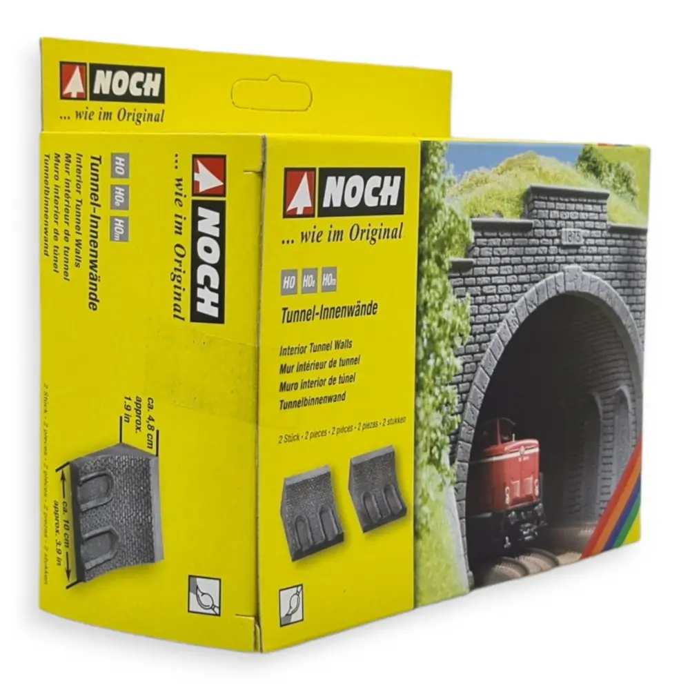 2 Parois intérieures de tunnel - NOCH 58030 - HO | HOe | HOm - 4