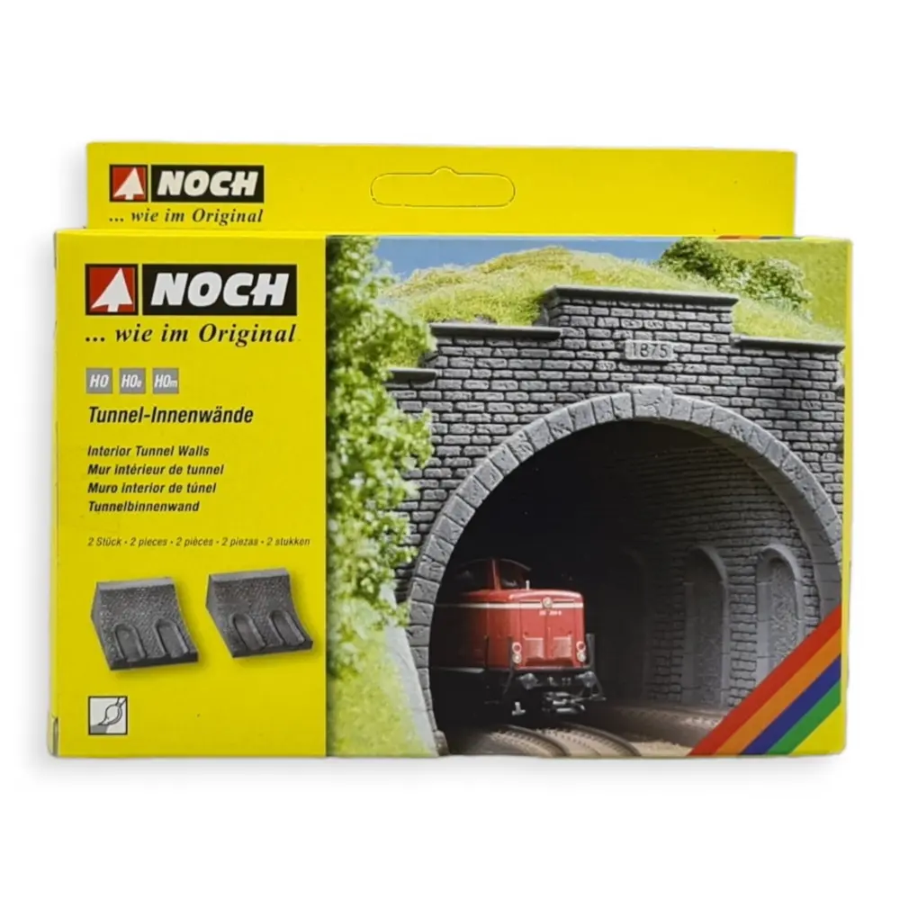 2 Parois intérieures de tunnel - NOCH 58030 - HO | HOe | HOm - 5
