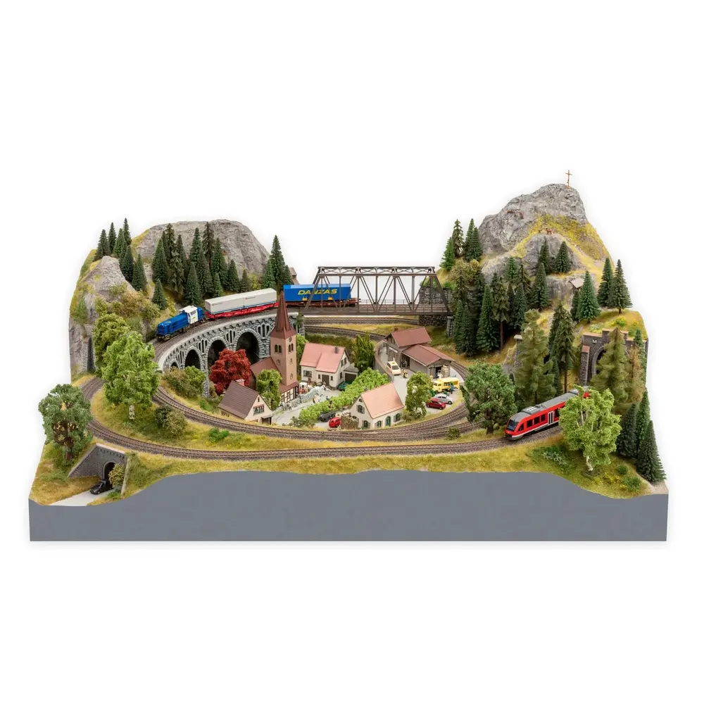 Kit de tracé ferroviaire Easy-Track « Theisensee » - Noch 53615 - HO 1/87 - 6