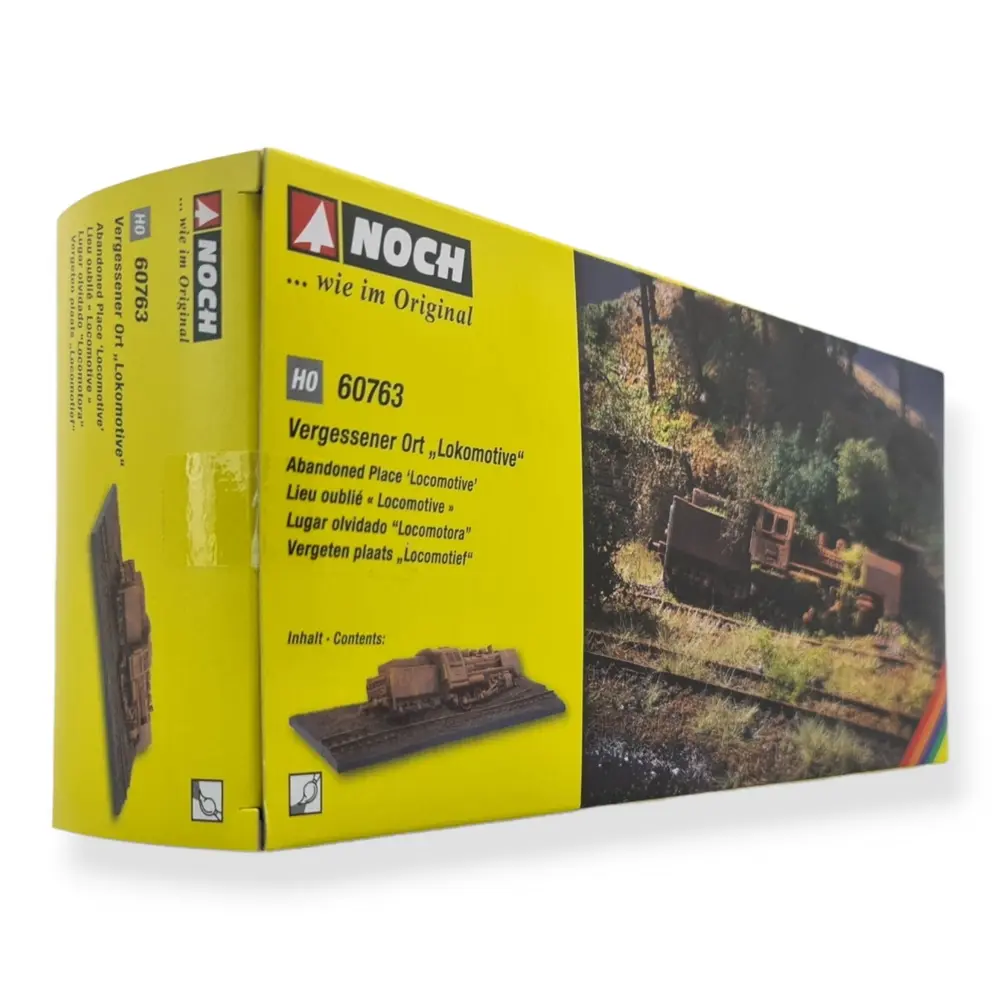 Diorama Locomotive "Lieu oublié" - Noch 60763 - HO 1/87 - 3