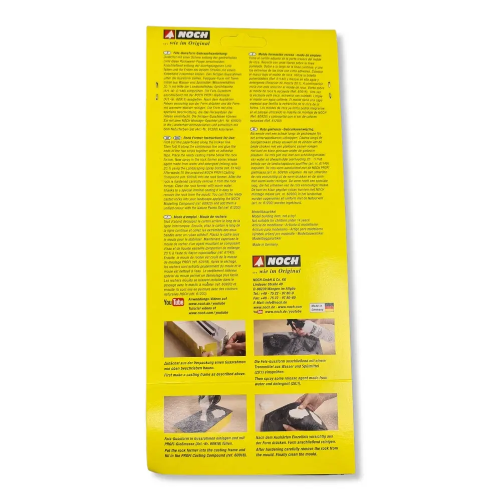 Moule à rochers - Noch 61232 - Toutes échelles - 150 ml - 5