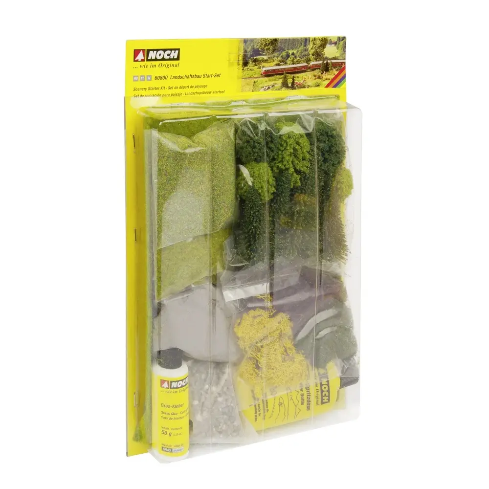 Kit de démarrage d'aménagement paysager - NOCH 60800 - H0, TT et N. - 5