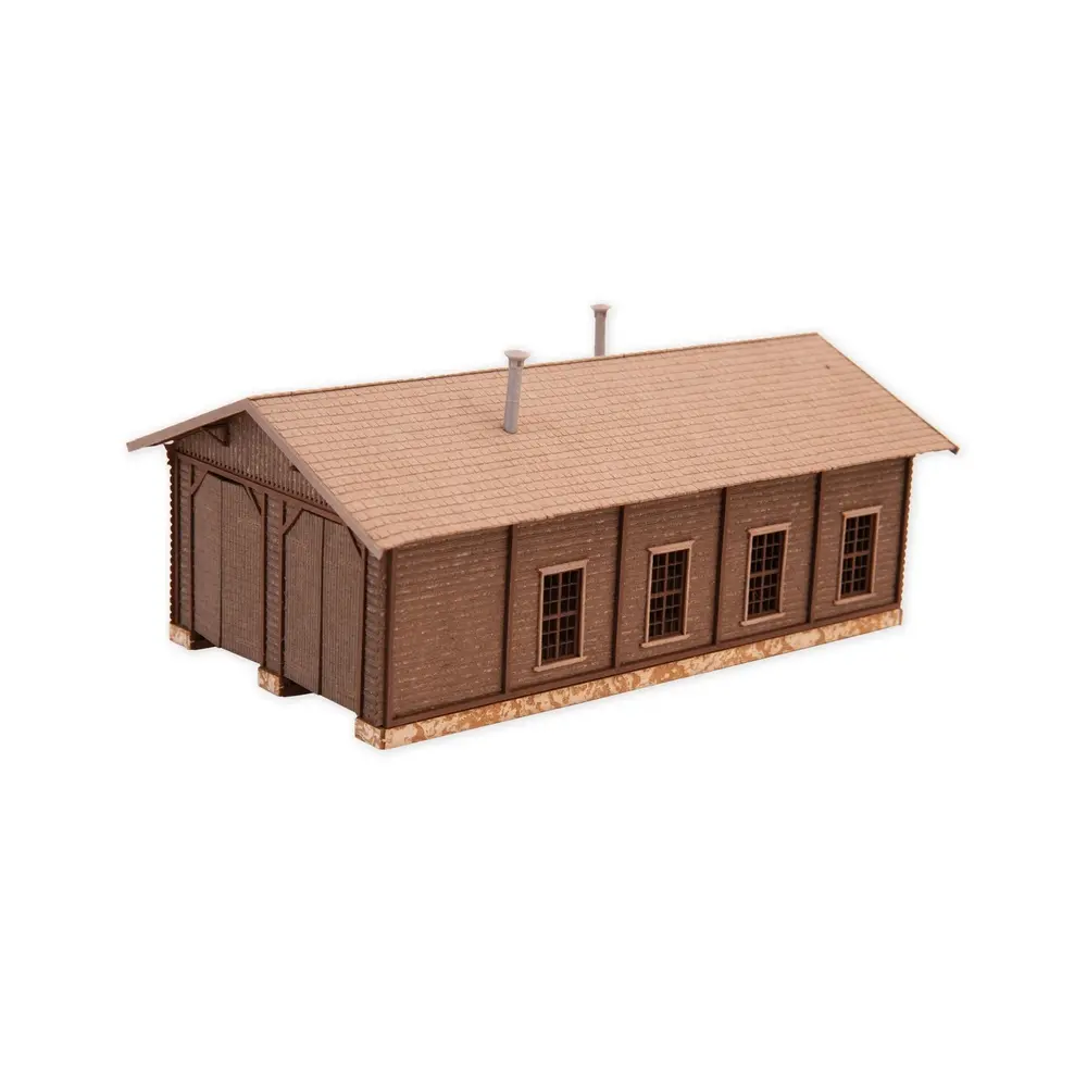 Hangar à locomotives "Bergün" - Noch 63025 - N 1/160 - 3