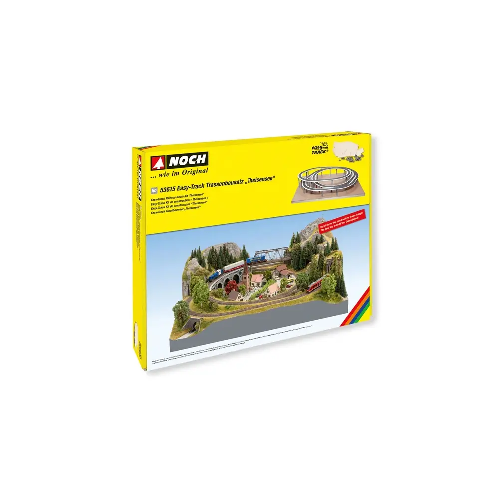Kit de tracé ferroviaire Easy-Track « Theisensee » - Noch 53615 - HO 1/87 - 3