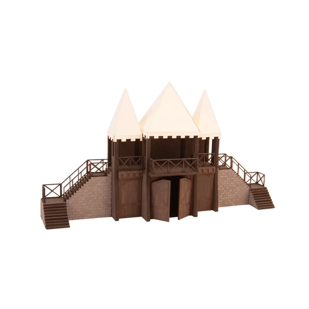 Tournoi des chevaliers en micro-motion avec micro-son - Noch 66828 - HO 1/87 - 4