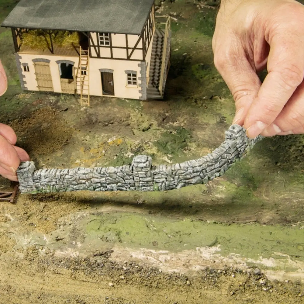 Route miniature en courbe à coller Noch 60316 - HO 1/87 - 8