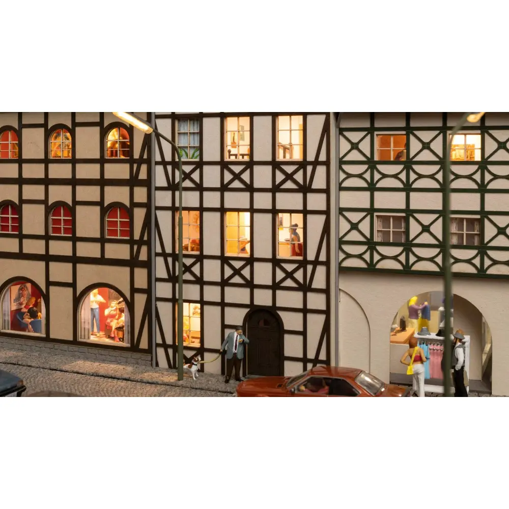 Lot de 8 Double led Blanc froid - Noch 51281 - HO 1/87 - 3