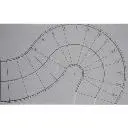 Courbe universelle de route - Noch 60701 - HO 1/87 - 2 pièces  - 4