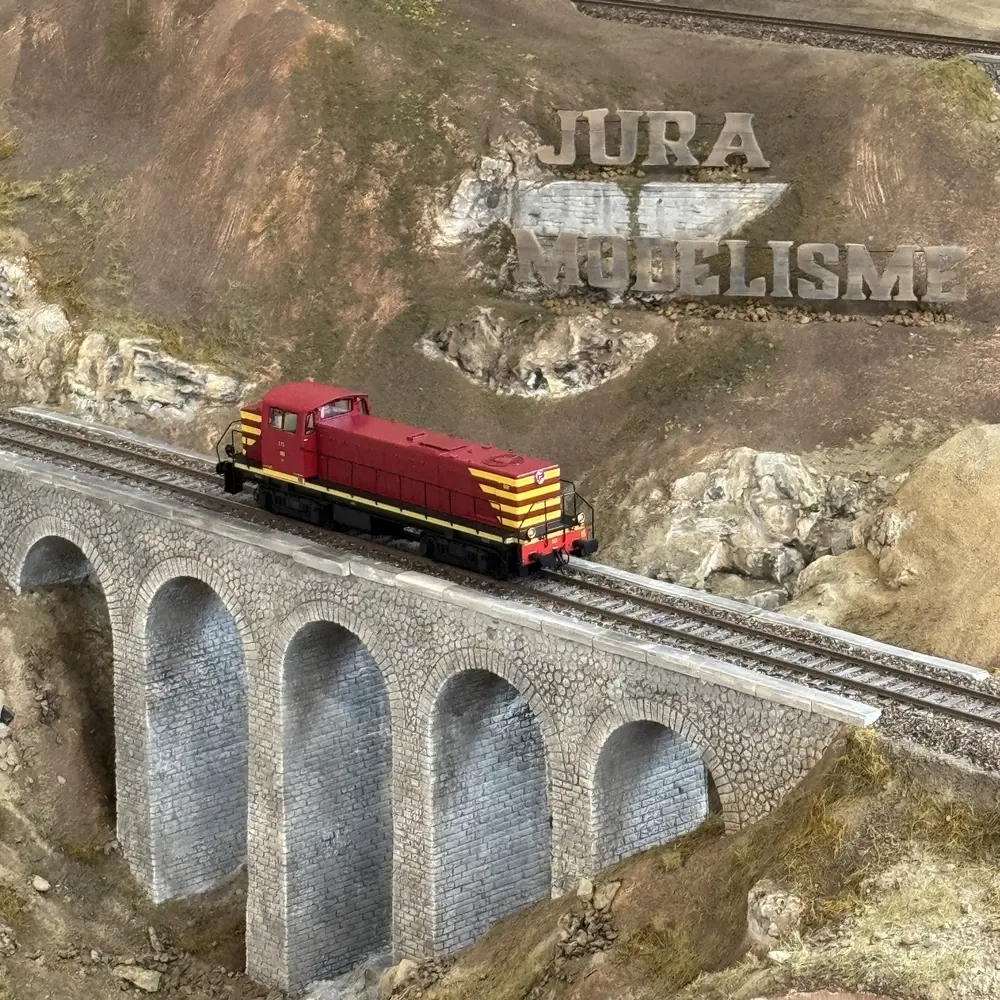 Locomotive diesel 851 - Ree Modèles JM-011 - HO 1/87 - CFL - Ep III - Analogique - 5