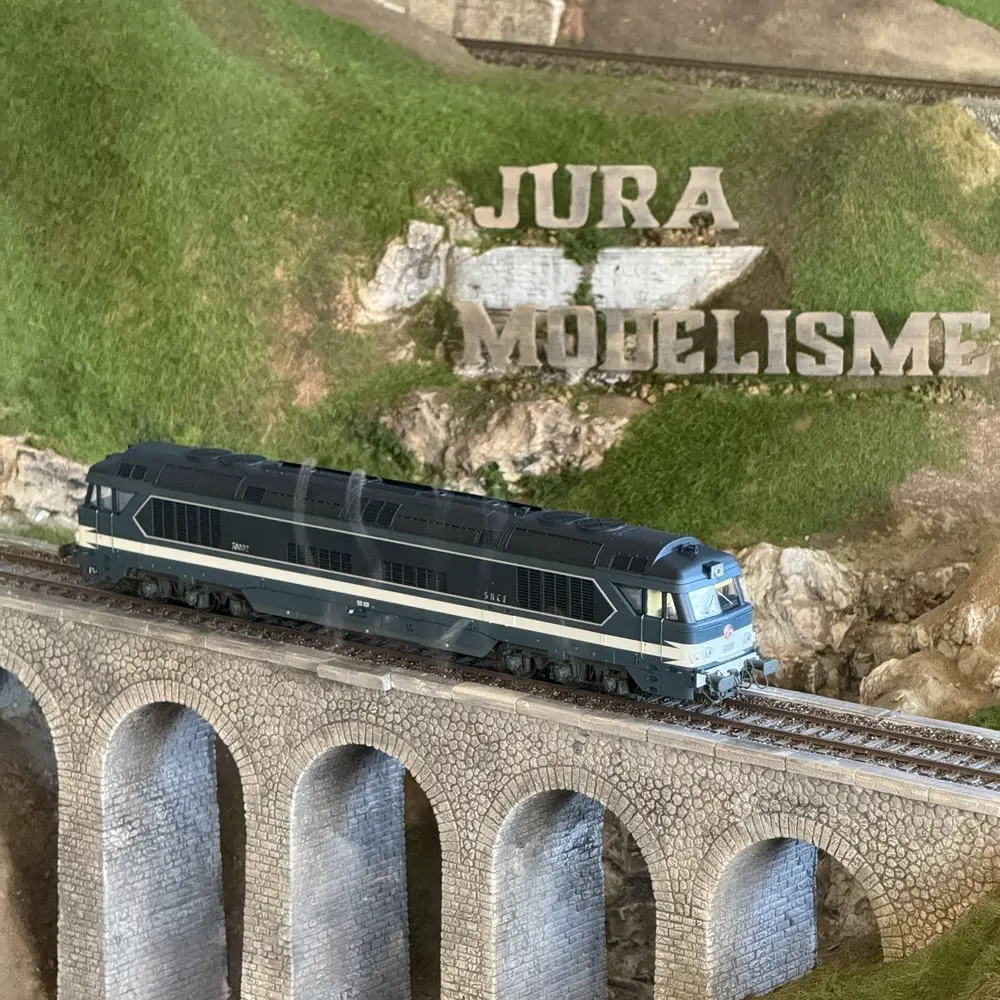 Locomotive diesel CC 70002 - Ree Modèles CC70002SAC - HO 1/87 - SNCF - Ep III - Digital sound + fumée - 3R - 14