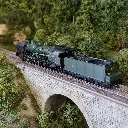 Locomotive Vapeur 5-141 E 284 Analogique "VILLENEUVE"- REE MODELES MB130 - SNCF - 4