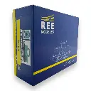 Locotracteur MOYSE 32 TDE | bleu industriel & Bande blanche -DC- REE MODELES MB092 SNCF - 4