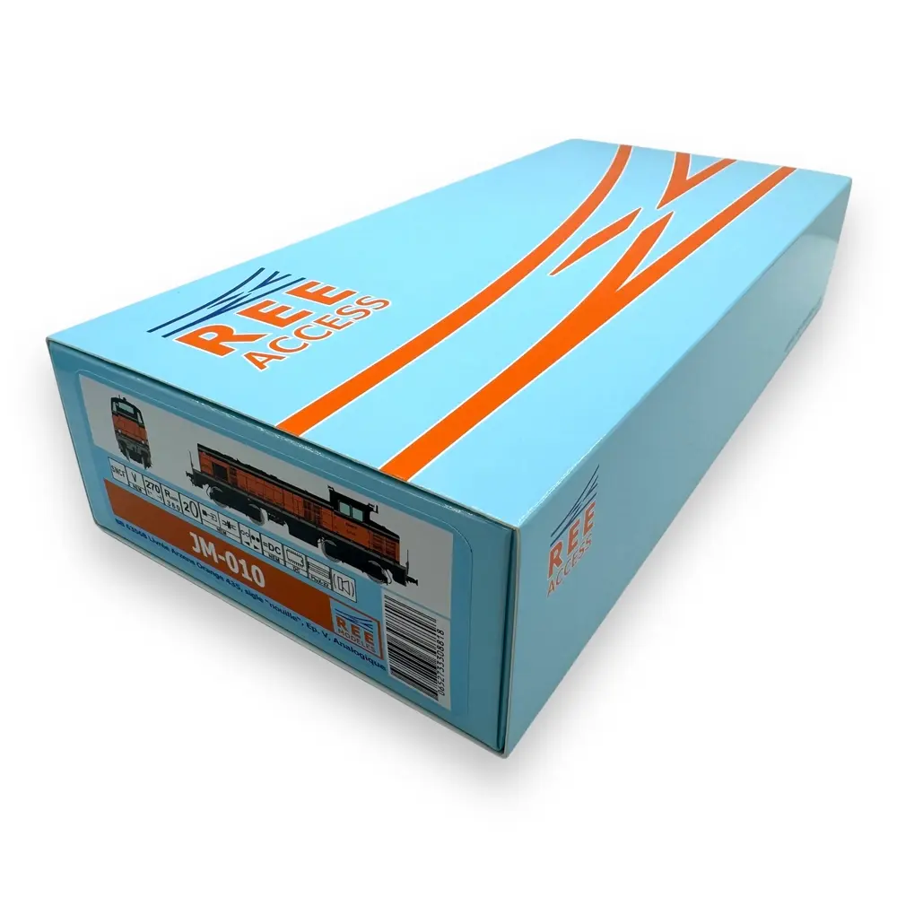 Locomotive diesel BB 63568 Arzens - Ree Modèles JM-010 - HO 1/87 - SNCF - Ep V - Analogique - 2R - 4