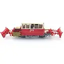 DRAISINE DU65 avec chasse-neige - REE Modèles MB108 - HO - SNCF - Analogique - 2