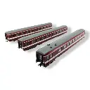 Set Rame Le Capitole REE Modèles CM016DSAC - HO 1/87 - SNCF - 8 Matériels roulant - 3