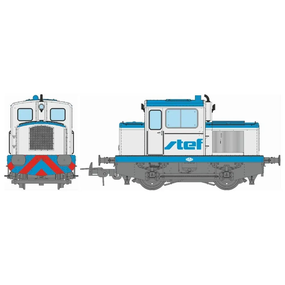Locotracteur MOYSE 32 TDE, INDUSTRIEL Ex-SNCF « STEF » Digital Son - 4
