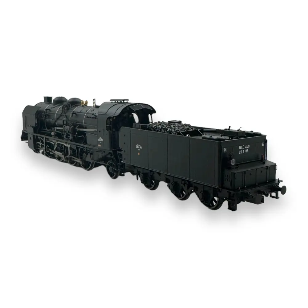 Locomotive 6-141 E 458 "Veynes" Analogique REE MODELES MB129 - SNCF - HO 1/87 - 2