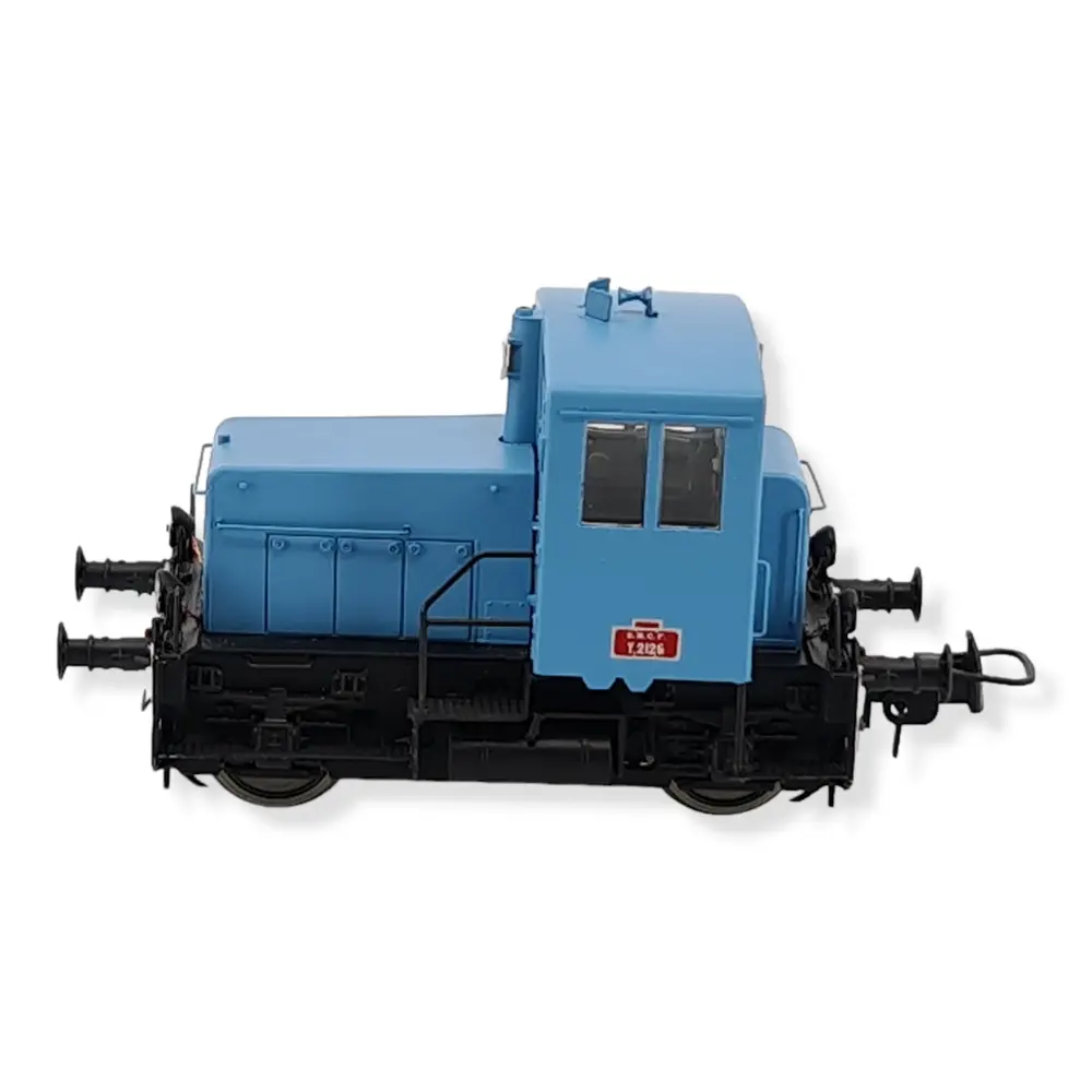Locotracteur Y-2126 bleu "Industriel" DCC Sound REE MODELES MB149S - SNCF - 2