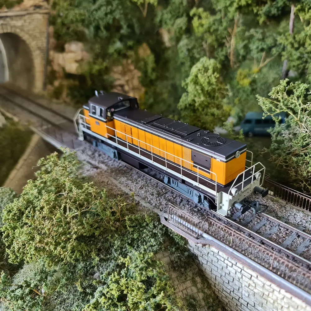 Locomotive Diesel BB63136 Dépôt de Nice - DCC SON R37 HO41036DS SNCF - HO - 5