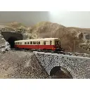 Remorque d'autorail ZR 27113 - R37 H0 41250 - HO 1/87 - SNCF - Ep III - Analogique - 2R - 5