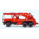 Camion Grue de Pompier Kw 16F Magirus 250 D 25 A - HO 1:87 - PREISER 31269 - 2