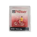 Femme faisant du vélo sans tenir le guidon - Preiser 28181 - HO 1/87 - 2