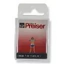 1 Figurine femme montrant ses seins - Preiser 28124 - HO 1/87 - 3