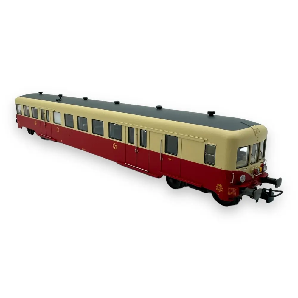 Remorque d'Autorail ZS 17206 - R37 H0 41252DCC - HO 1/87 - SNCF - EP III - Digital - 2