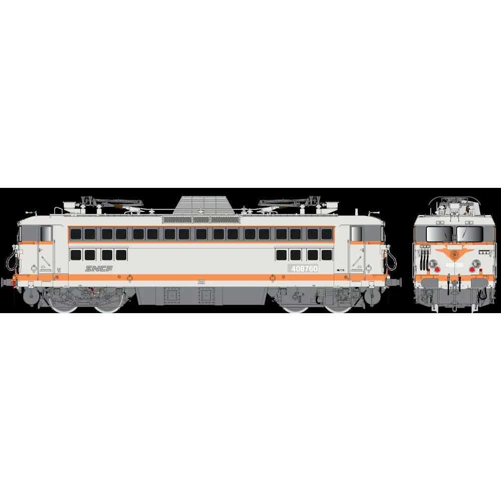 Couplage de Locomotives Électriques BB 408760 + BB 408784 - R37 HO 41080D - HO 1/87 - SNCF - EP V - Digital - DC - 2