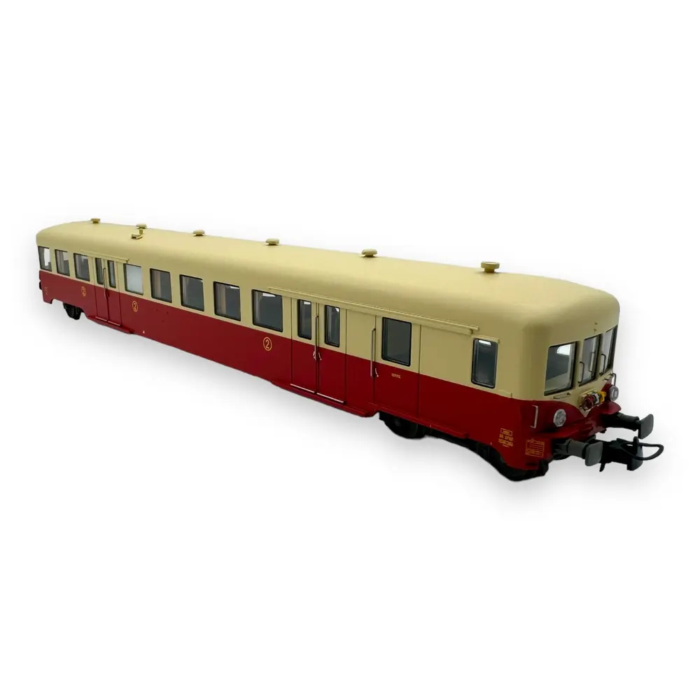 Remorque d'autorail ZR 27113 - R37 H0 41250 - HO 1/87 - SNCF - Ep III - Analogique - 2R - 2